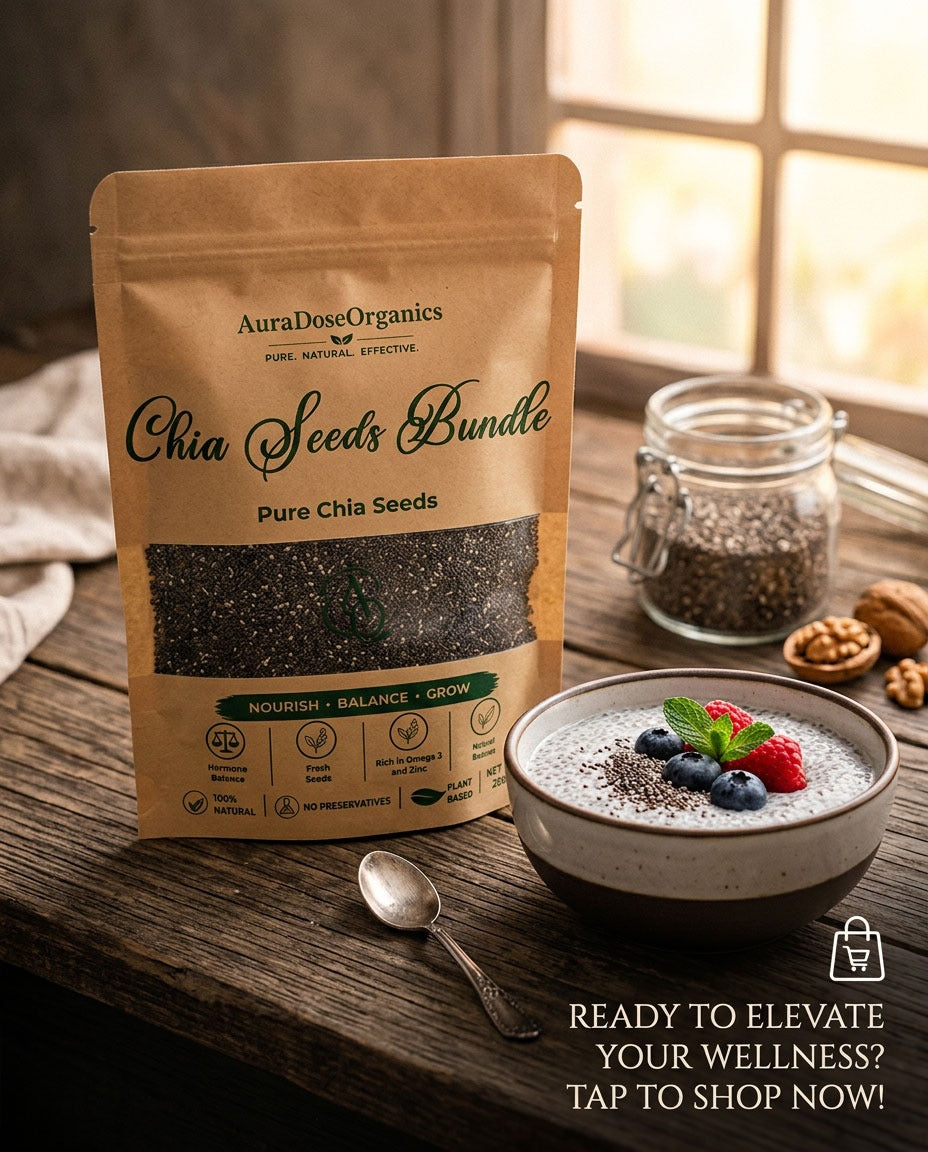 Pure Chia Seeds – Premium Quality | Natural Daily Nutrition