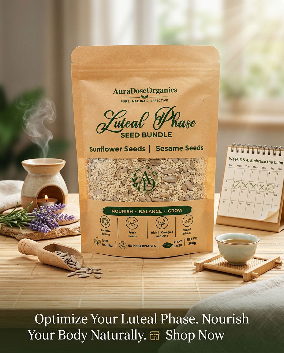 Luteal Phase Seed Blend – Sunflower & Sesame Seeds | Natural Daily Nutrition
