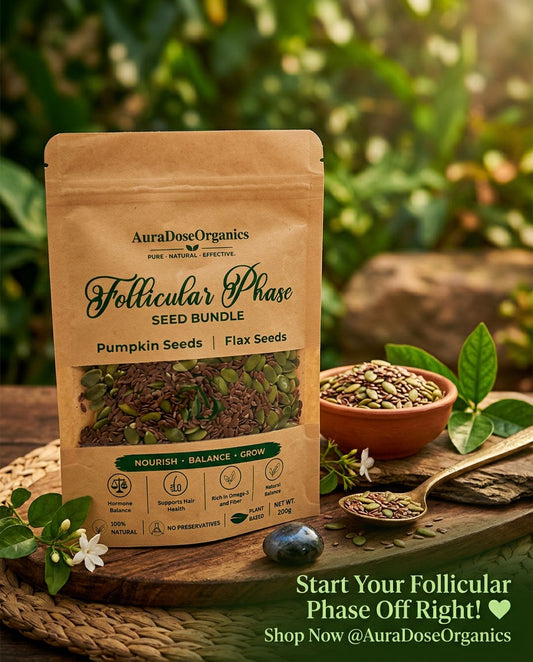 Follicular Phase Seed Blend – Pumpkin & Flaxseeds | Natural Daily Nutrition